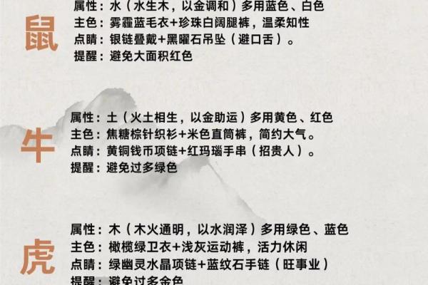 2021年9月6日五行穿衣颜色搭配指南，3分钟速成