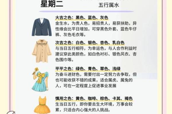 2025年10月7日五行穿衣每日指南亲测经验好用